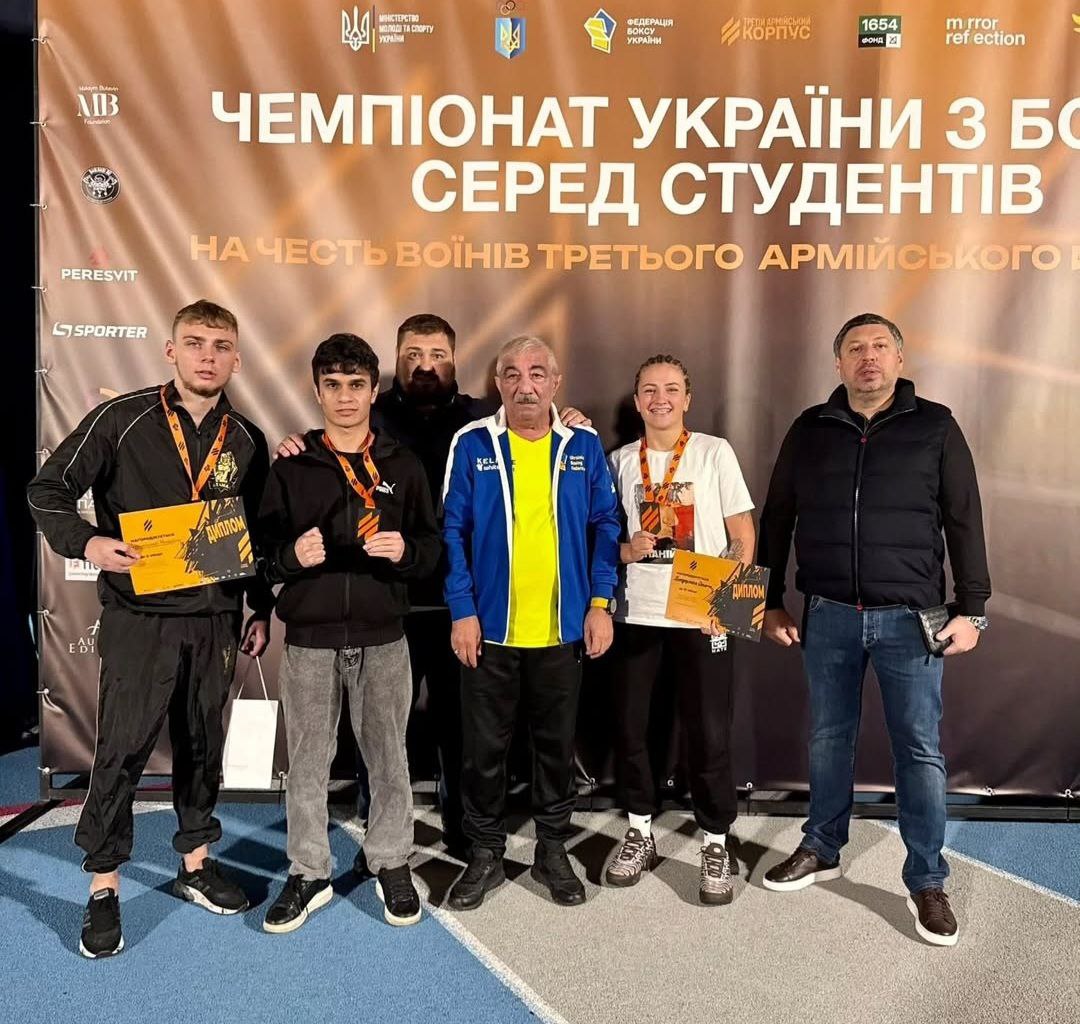 🥊У Києві з 5 по 10 жовтня пройшов чемпіонат України з боксу серед студентів на честь воїнів третього армійського корпусу