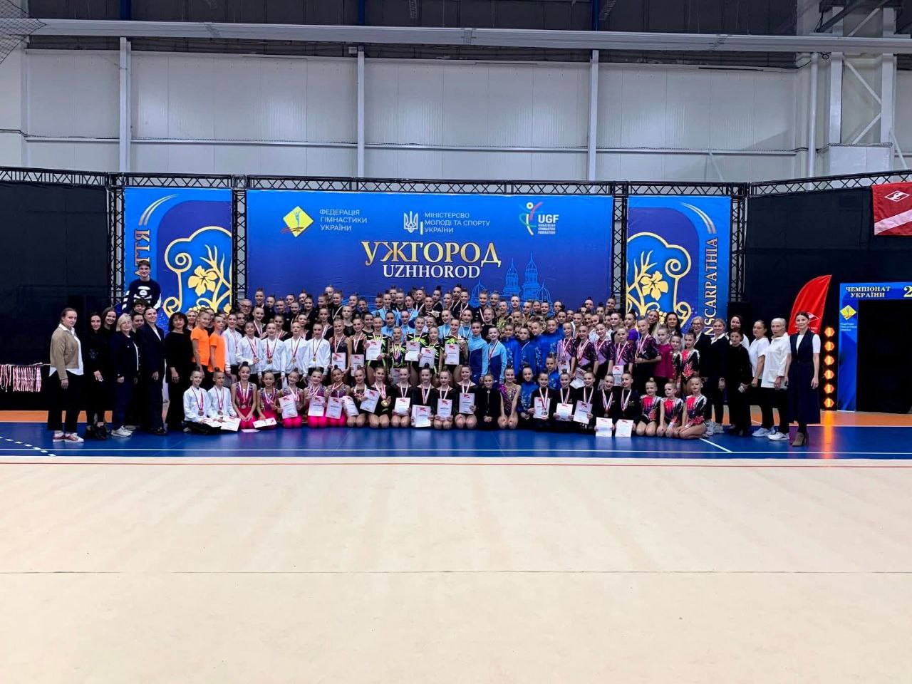 👏Юні гімнастки Одещини серед призерів чемпіонату України ФСТ “Спартак” в Ужгороді🏆