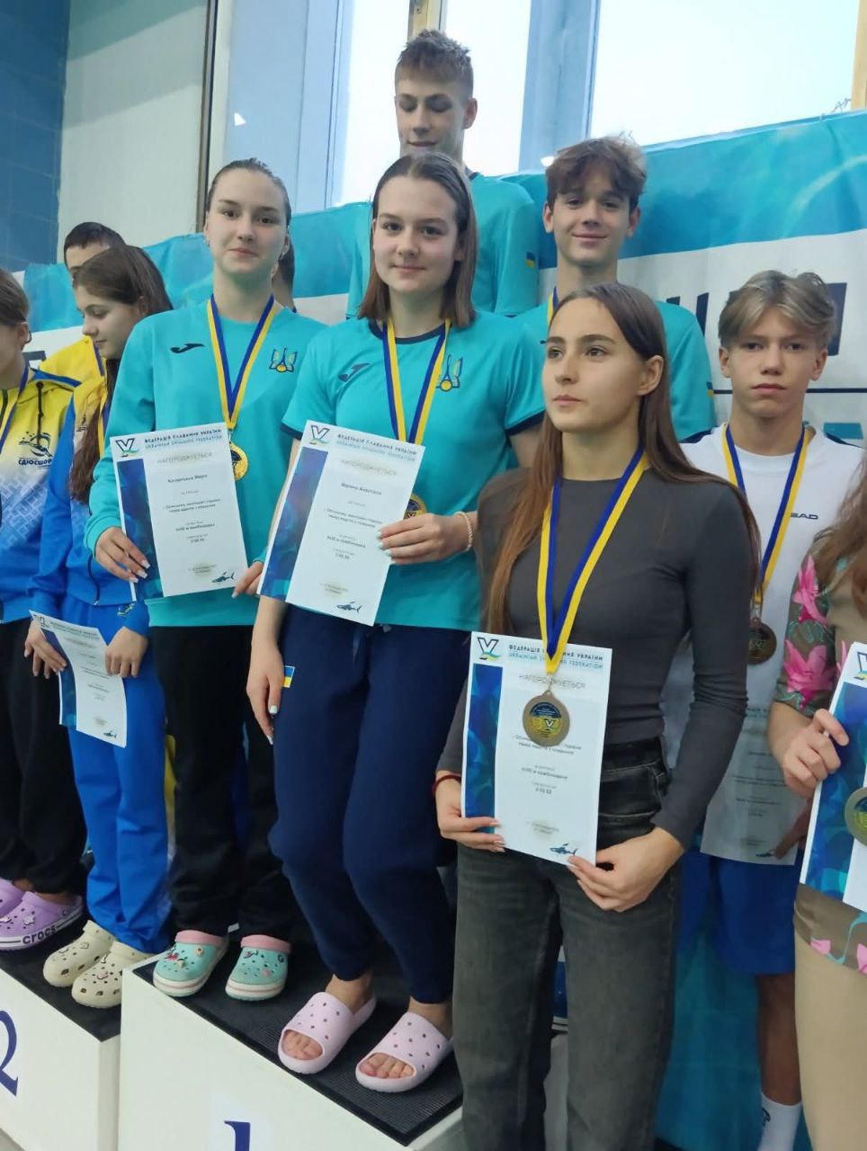 🏆Вітаємо спортсменів СДЮСШОР «Динамо» (плавання) з блискучим виступом на чемпіонаті України серед кадетів!💙💛