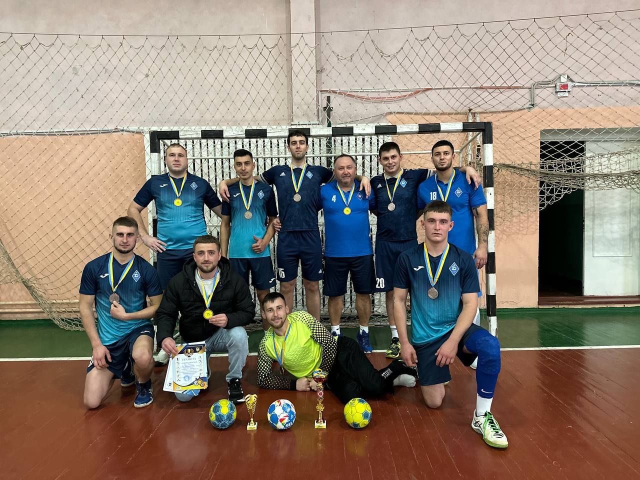 🏆Фінальні змагання обласних спортивних ігор «Рухайся до Перемоги» з гандболу серед чоловічих команд! 💪🇺🇦