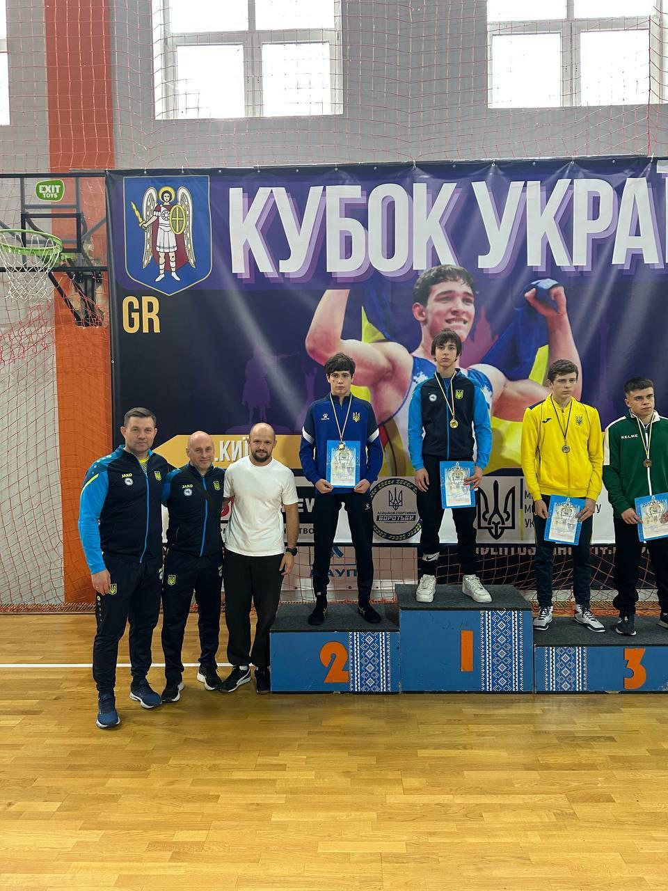 ✨Сяйво чемпіонів: на Кубку України з греко-римської боротьби U-20 – три переможці з Одещини!💪