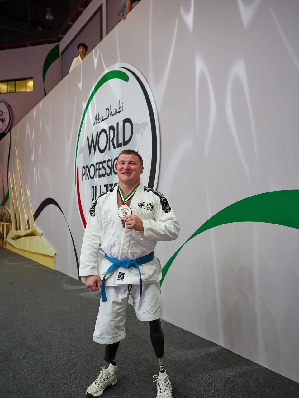 🏆Михайло Дроботенко – віце-чемпіон світу з бразильського пара-джиу-джитсу🤼‍♂️