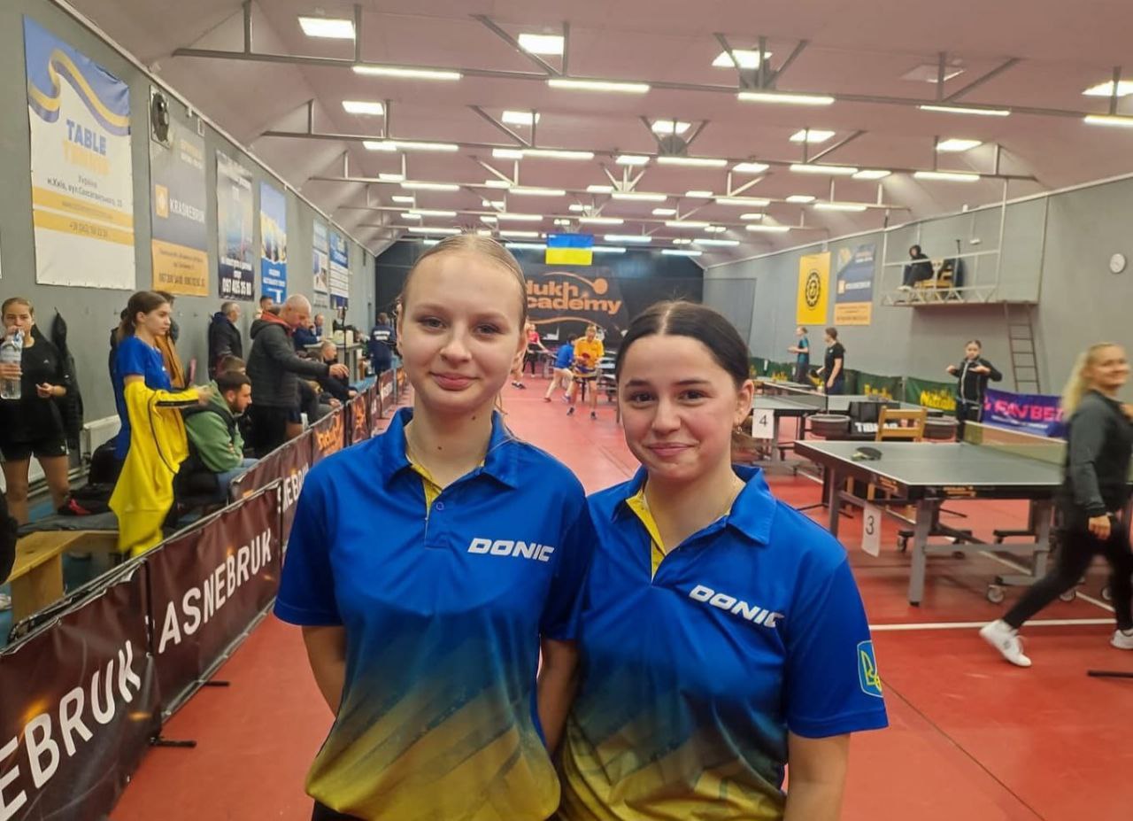 🥇Марія Гадзінська – чемпіонка України серед кадетів у парному розряді!🇺🇦