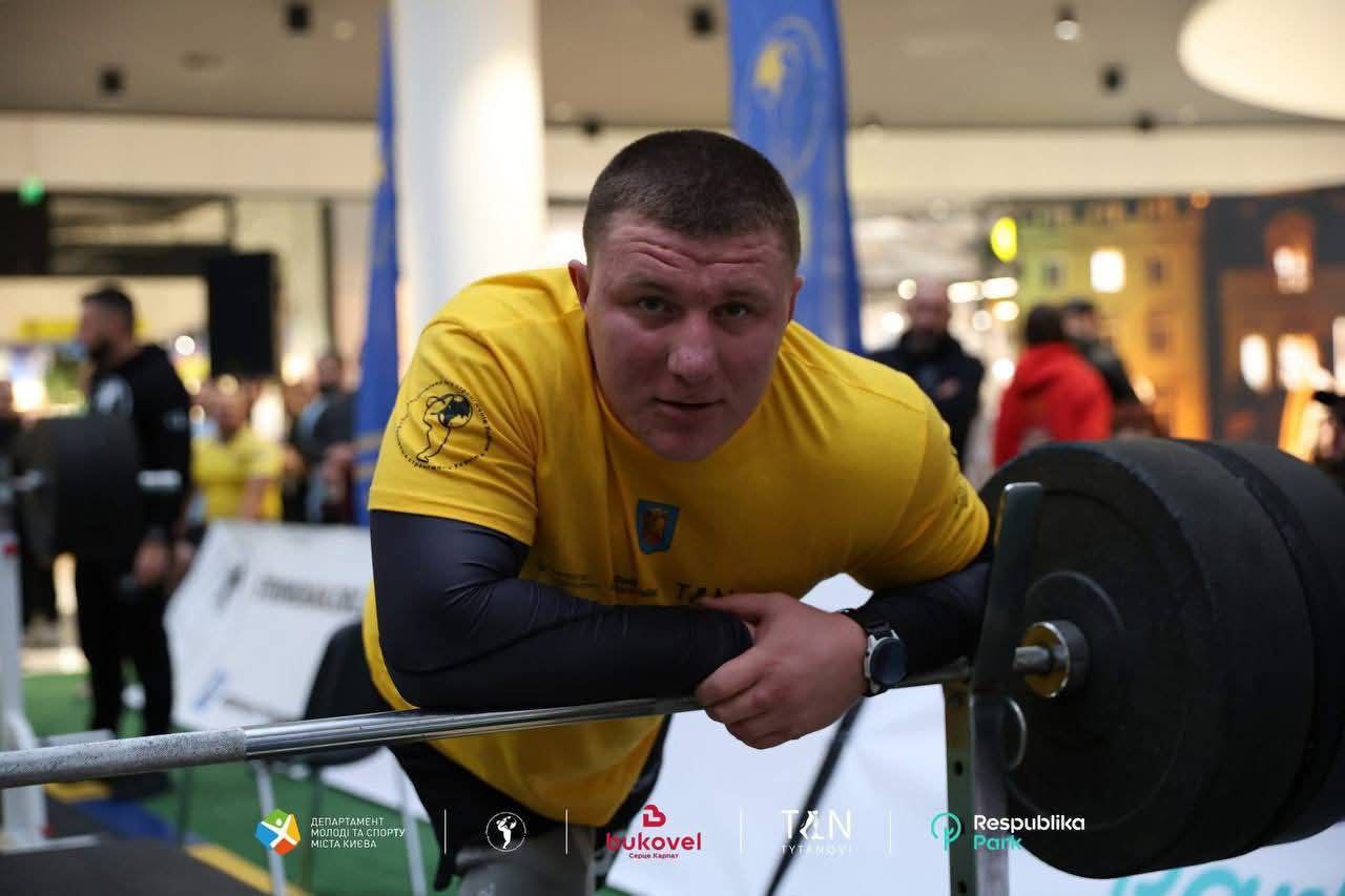 🥇Михайло Дроботенко – золотий призер Вищої ліги Федерації стронгменів України!