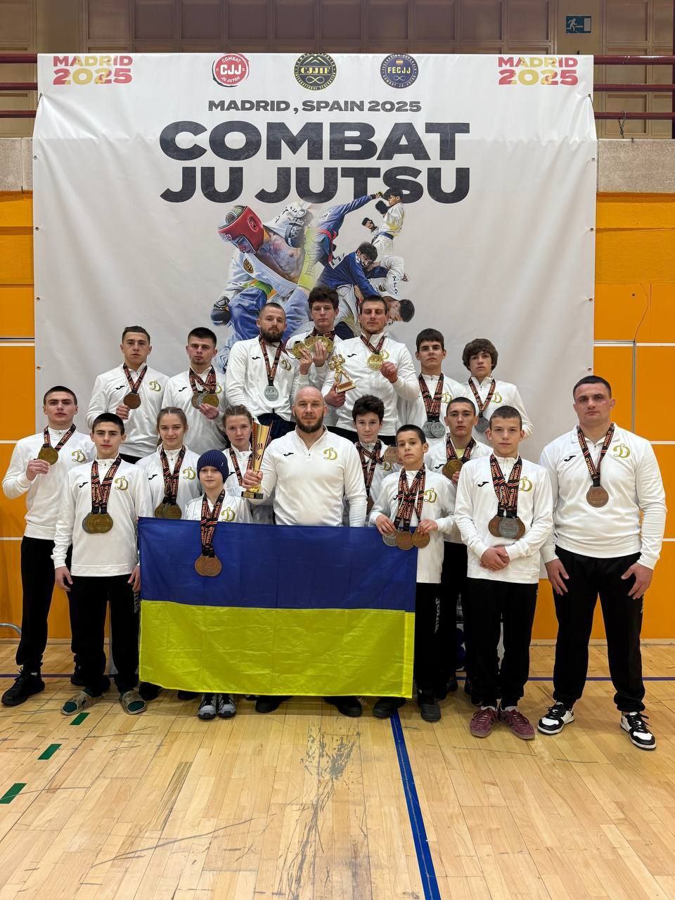 🇺🇦🥋Одещина тріумфує на Чемпіонаті світу з комбат дзю-дзюцу в Мадриді!