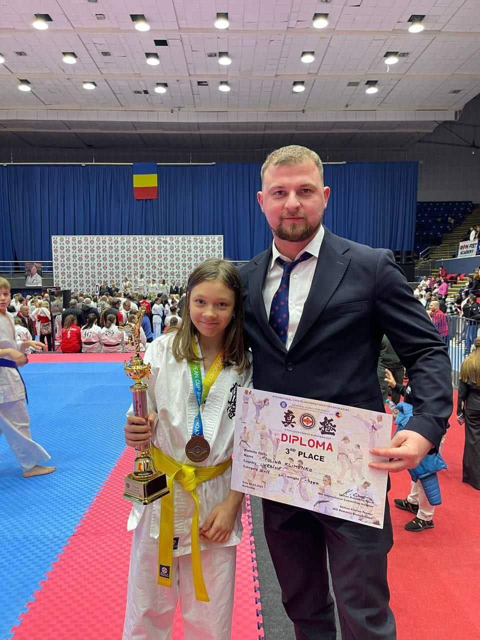 🇺🇦🥋Національна збірна України з кіокушин карате виборола 3-тє загальнокомандне місце