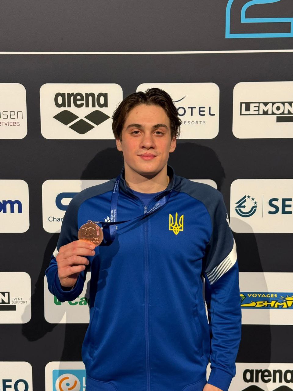 🇺🇦Одеський плавець Вадим Науменко серед зірок Euro Meet 2026 у Люксембурзі🇱🇺