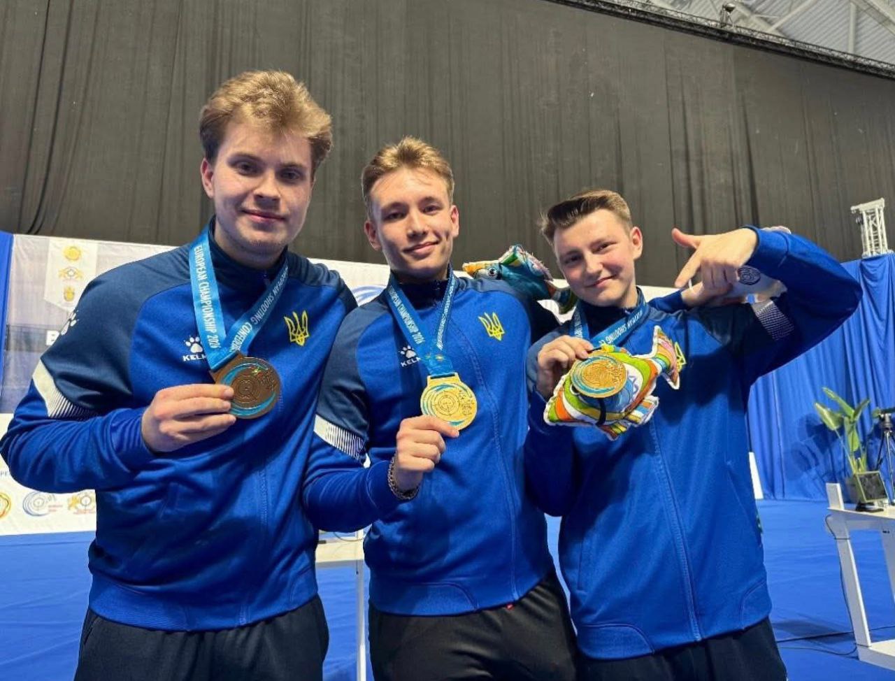 🥇Тріумф одеських стрільців на чемпіонаті Європи з кульової стрільби серед юніорів!🔫