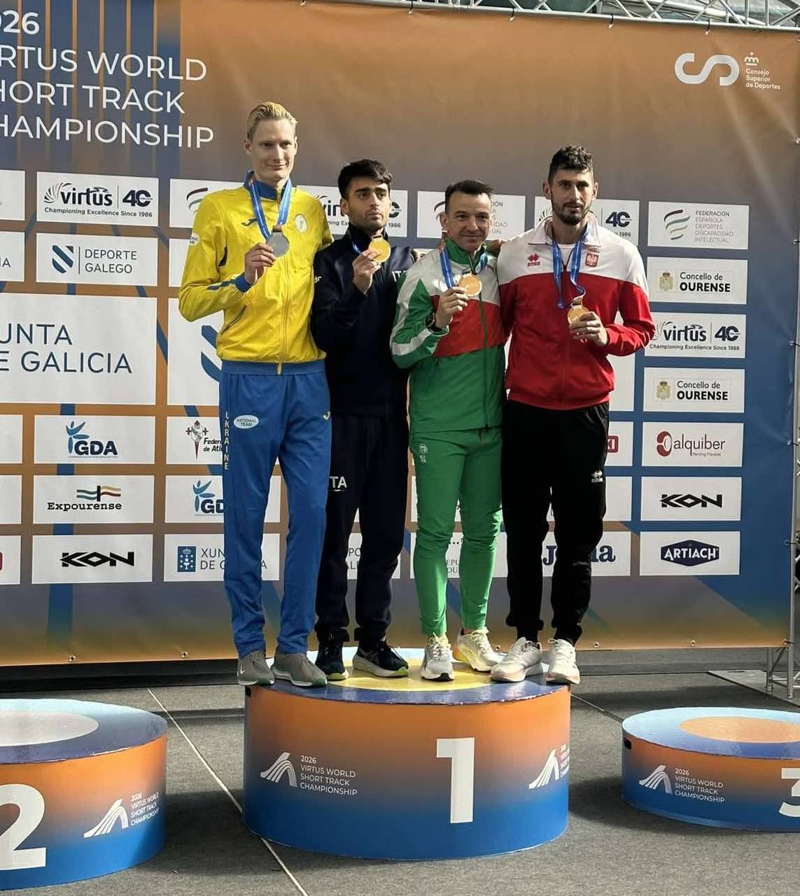 🏆 Параатлети Одещини – призери чемпіонату світу Virtus 2026