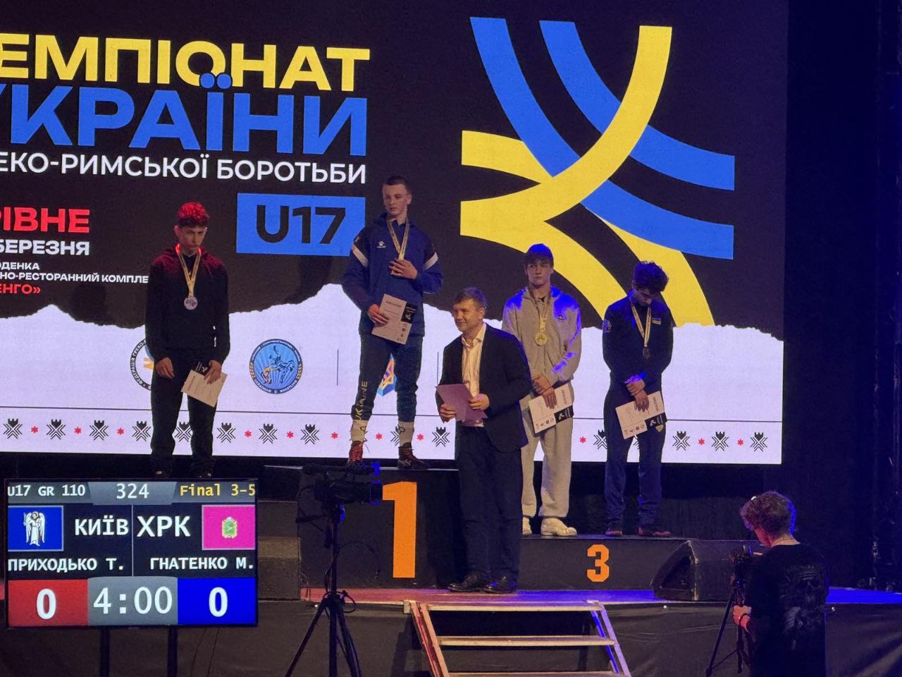 🥉Одеські борці – призери чемпіонату України серед юніорів