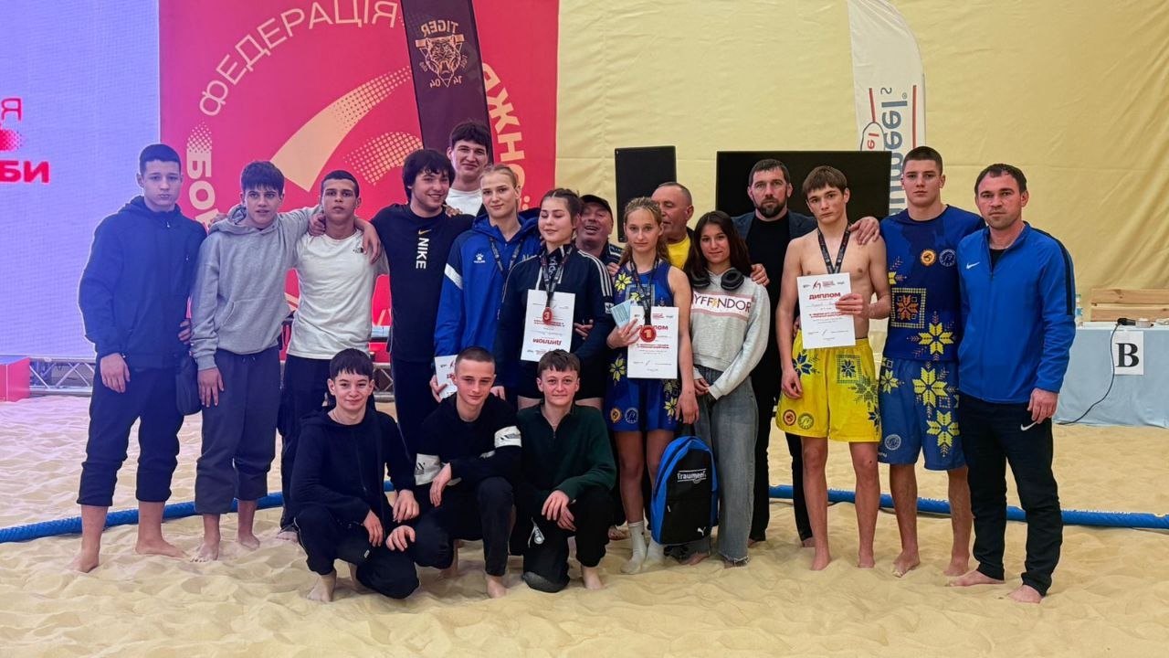 🇺🇦Одещина тріумфує на чемпіонаті України з пляжної боротьби