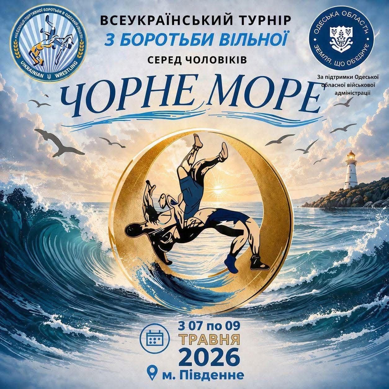 🤼‍♂️Турнір “Чорне море”: в Одесі зберуться найсильніші борці України