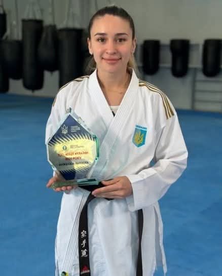 🥋🔝Анжеліка Терлюга – у ТОП-10 найкращих атлетів України 2025 року