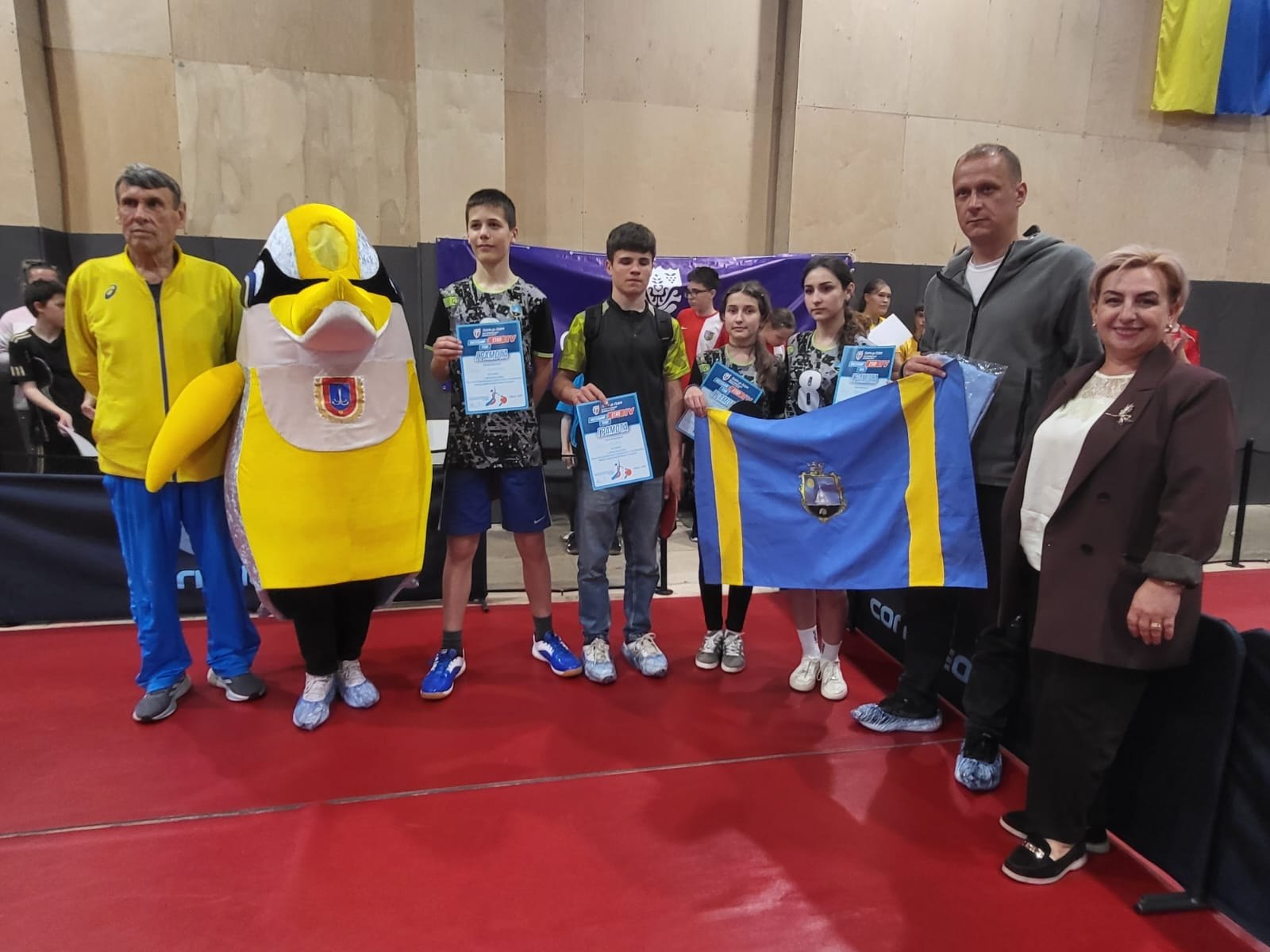 Відбулися обласні змагання з настільного тенісу