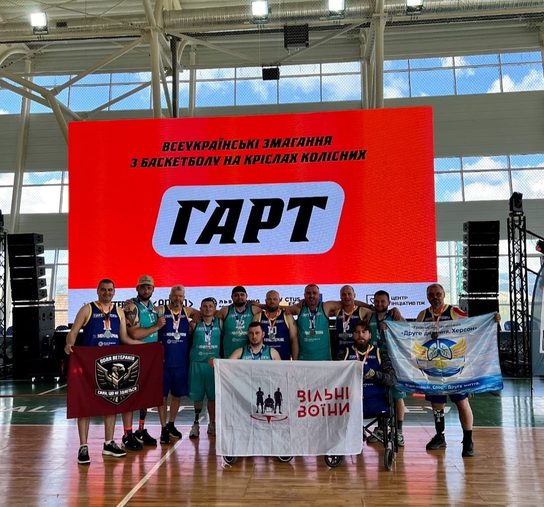 🏀🇺🇦Ветерани Одещини вибороли срібні нагороди всеукраїнського турніру “Гарт”