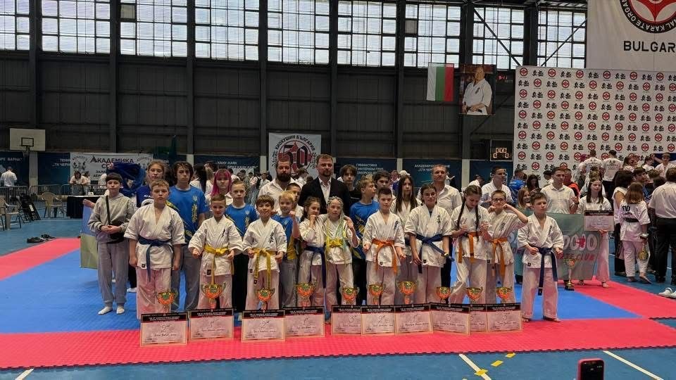 🥋Одеські каратисти тріумфували на Чемпіонаті Європи у Варні