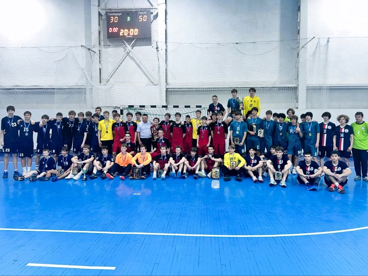 🤾‍♂️Одещина – чемпіон України з гандболу серед юнаків!