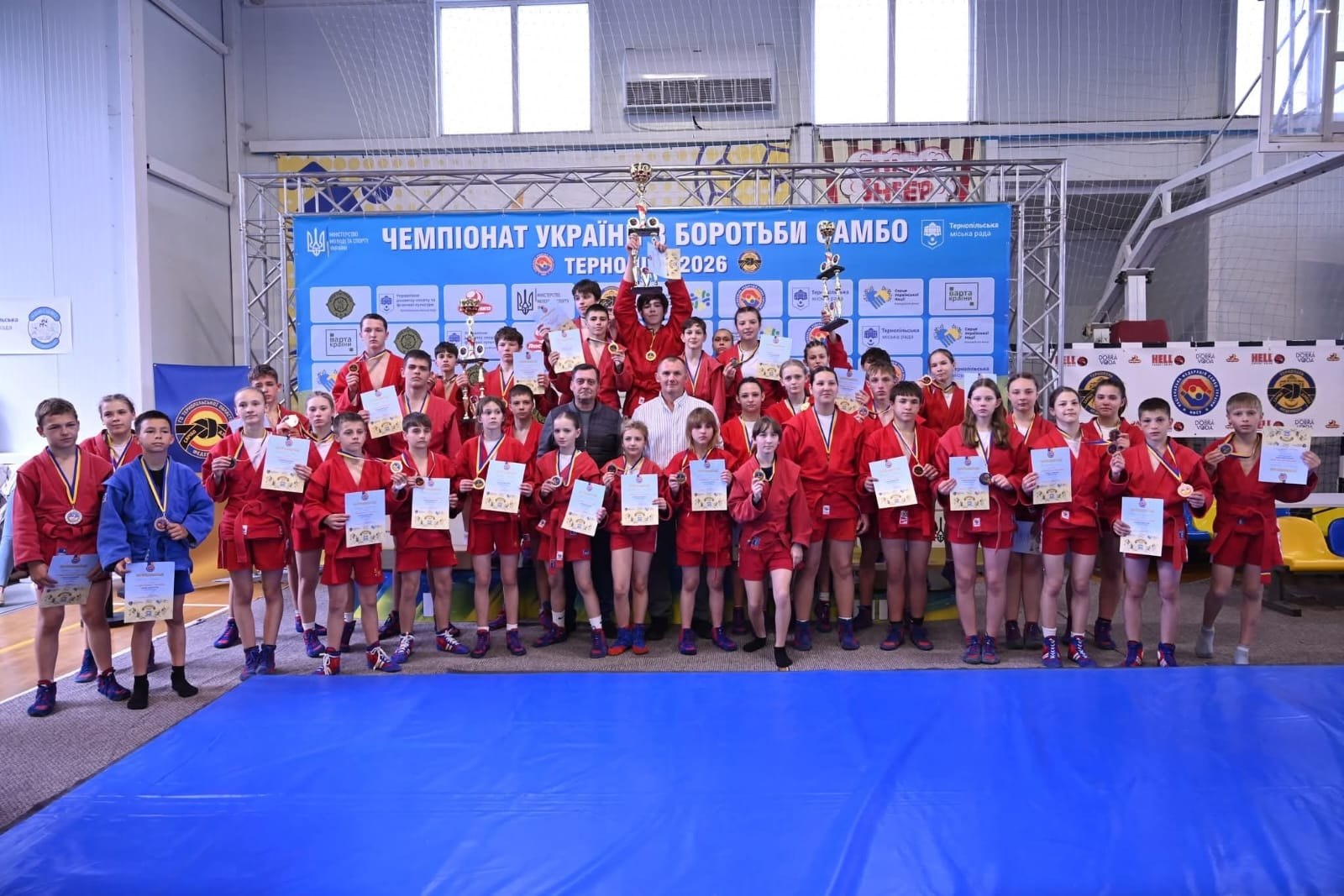 🥇Юні самбісти Одещини підкорили чемпіонат України!