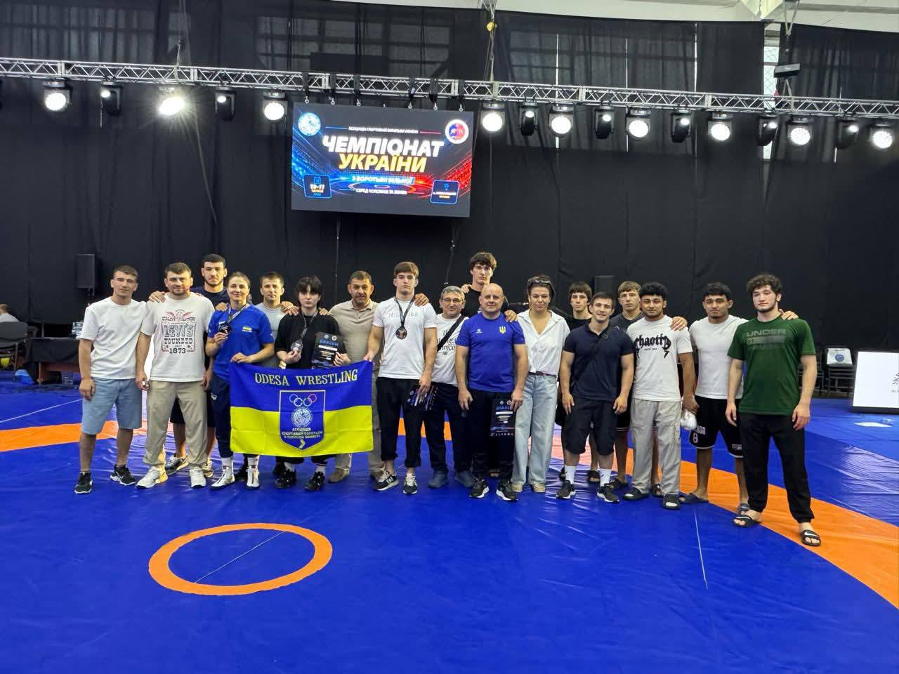 🤼‍♂️Два золота і бронза: успіх борців Одещини на національній першості