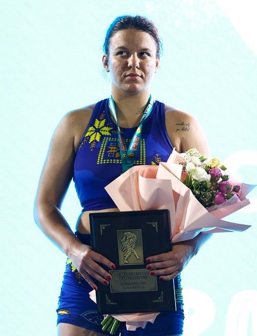 🇺🇦🤼Марія Зенкіна – срібна призерка світової серії з пляжної боротьби