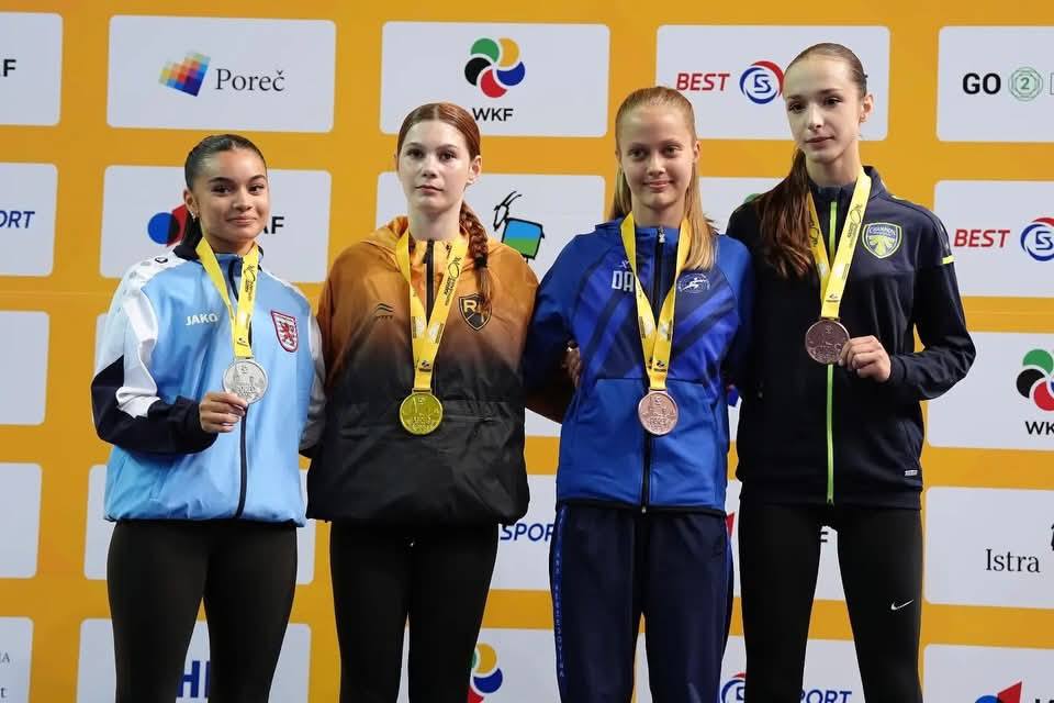 🥋🇺🇦Одеські каратисти здобули три медалі на престижному етапі Karate 1...