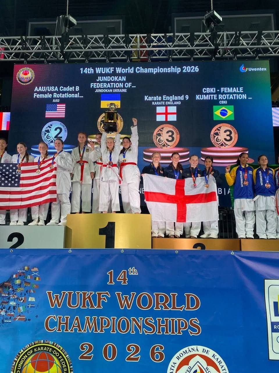 🇺🇦🥋Національна збірна України з годзю-рю карате – у топ-10 Чемпіонату світу