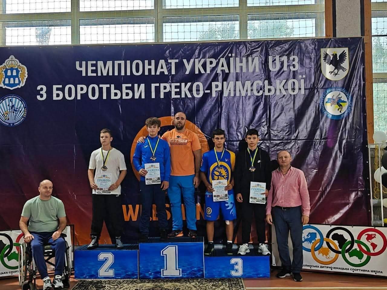 🤼‍♂️Одещина з двома медалями чемпіонату України U13 з греко-римської боротьби