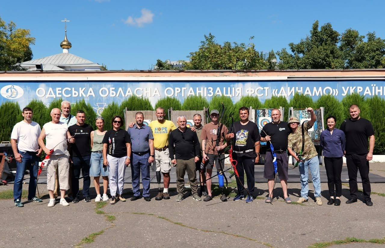 🏹🇺🇦Влучати в ціль і рухатися вперед: ветерани об’єдналися в Одесі
